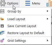 Restore layout option
